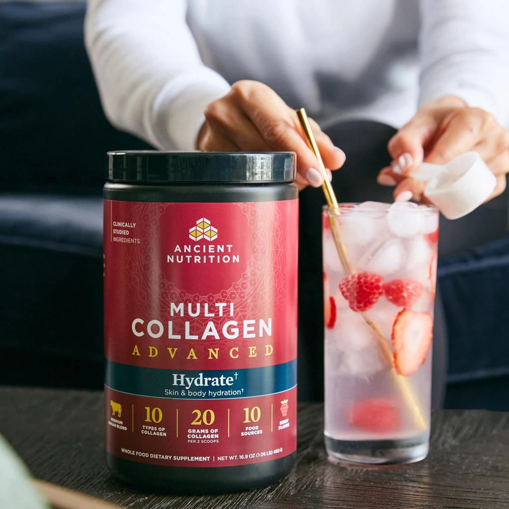 Multi Collagen Advanced Hydrate | Powder Mixed Berry (30 Servings) -  Podcast Offer 商品