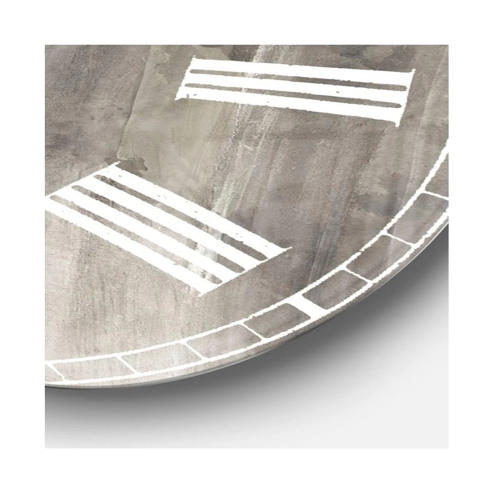 商品Designart|Modern Farmhouse Oversized Metal Wall Clock,价格¥1495,第3张图片详细描述