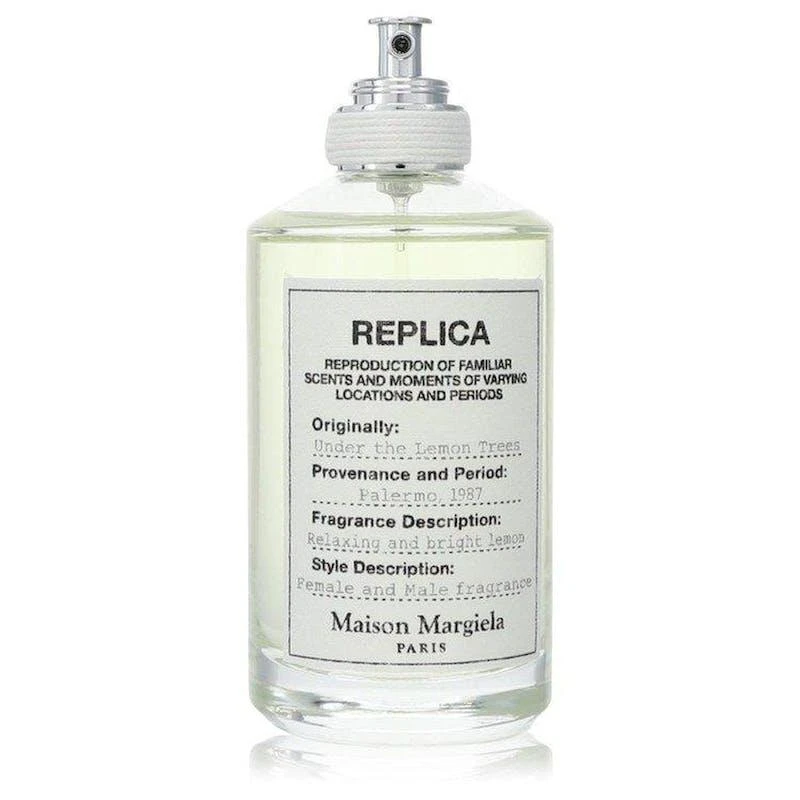 商品MAISON MARGIELA|Replica Under The Lemon Trees by Maison Margiela Eau De Toilette Spray (Unisex Tester) 3.4 oz LB,价格¥1674,第1张图片