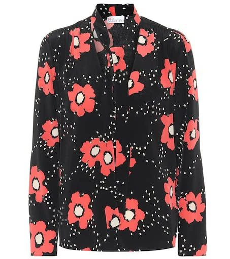 商品RED Valentino|花卉双绉女式上衣,价格¥3358,第1张图片