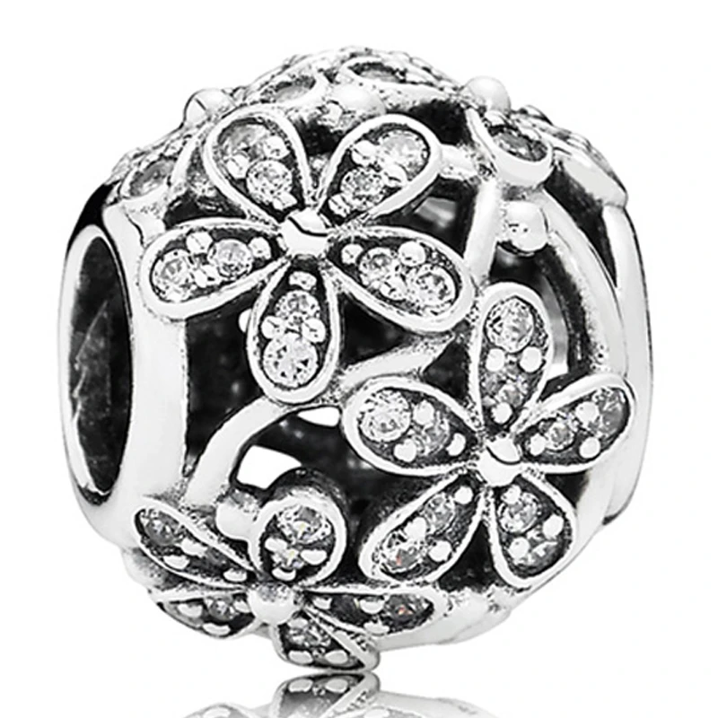商品[国内直发] PANDORA|PANDORA 银色女士串珠 791492CZ,价格¥182,第1张图片