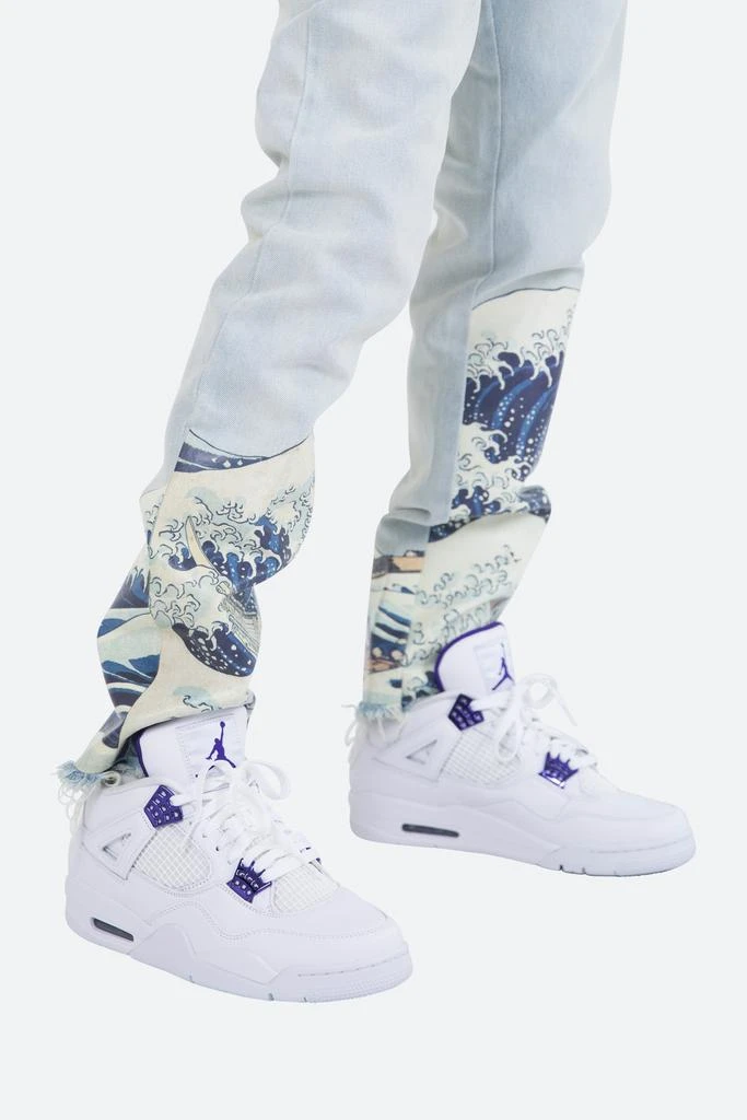 D233 Wave Straight Denim - Light Blue 商品