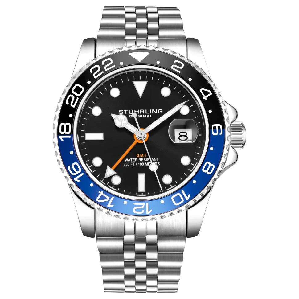 商品Stuhrling|Stuhrling Aquadiver Men's Watch,价格¥565,第1张图片