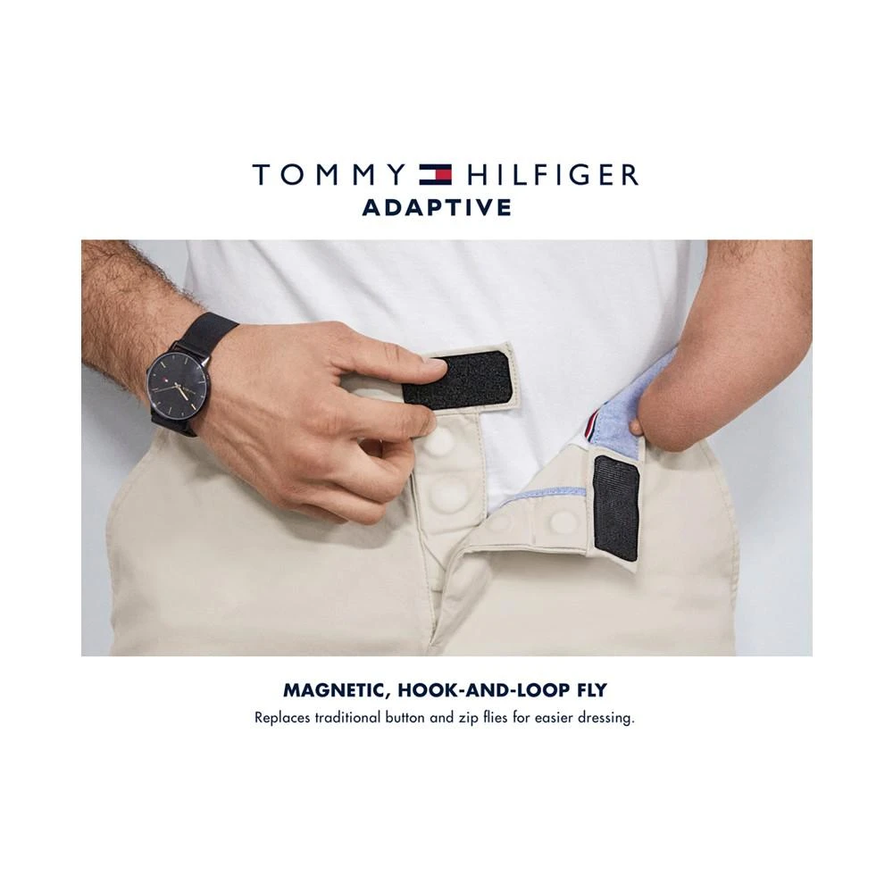 商品Tommy Hilfiger|Men's Custom Fit Chino Pants with Magnetic Zipper,价格¥405,第5张图片详细描述