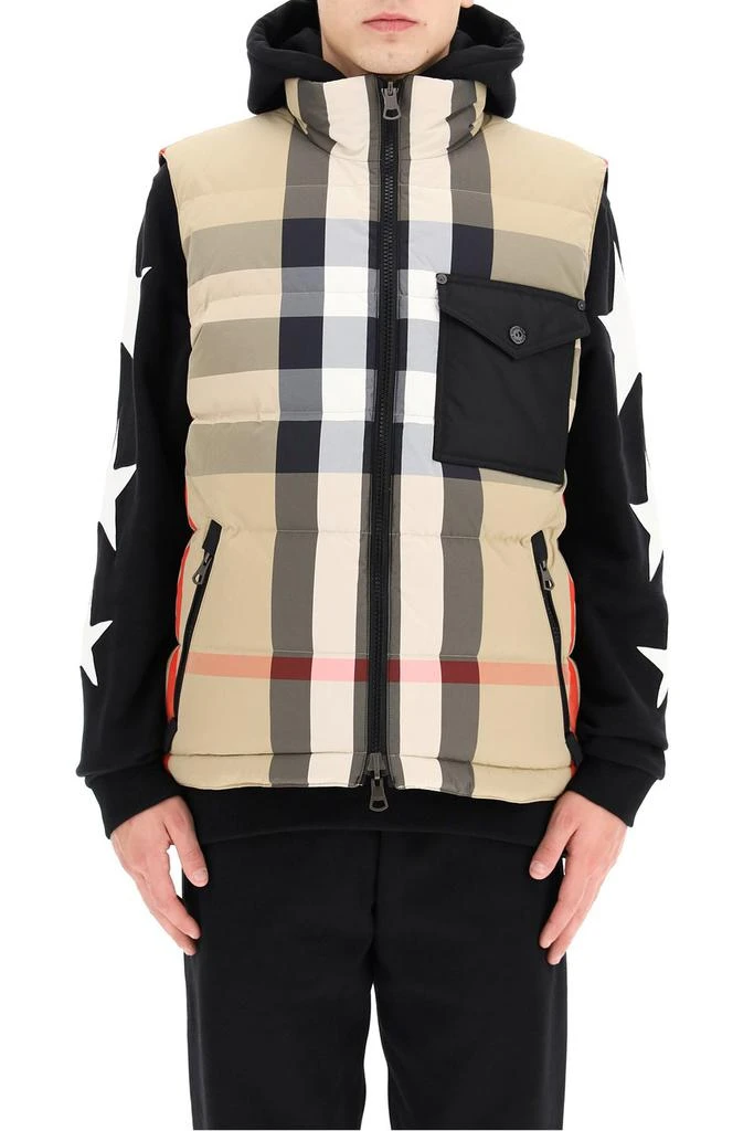 商品Burberry|Burberry Reversible Puffer Vest,价格¥6725,第3张图片详细描述