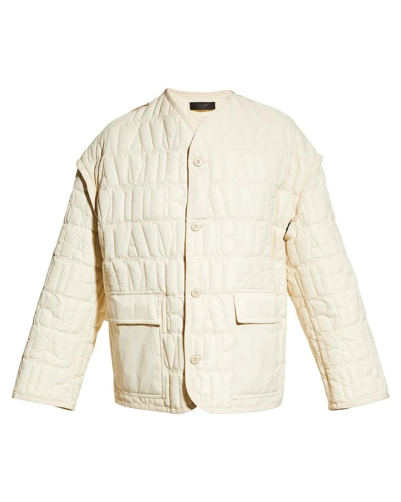 商品AMIRI|Logo Quilted Puffer Jacket,价格¥3383,第2张图片详细描述