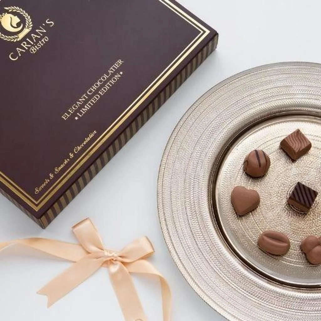 商品Carian'S Bistro Chocolates|Praline Truffles Signature Chocolate Gift Box,价格¥229,第4张图片详细描述