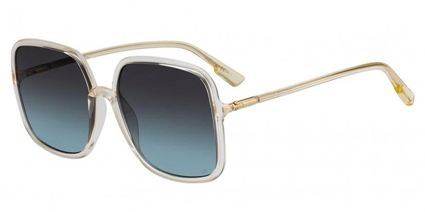 商品Dior|Grey Square Ladies Sunglasses SOSTELLAIRE1 040G/1I 59,价格¥1265,第1张图片