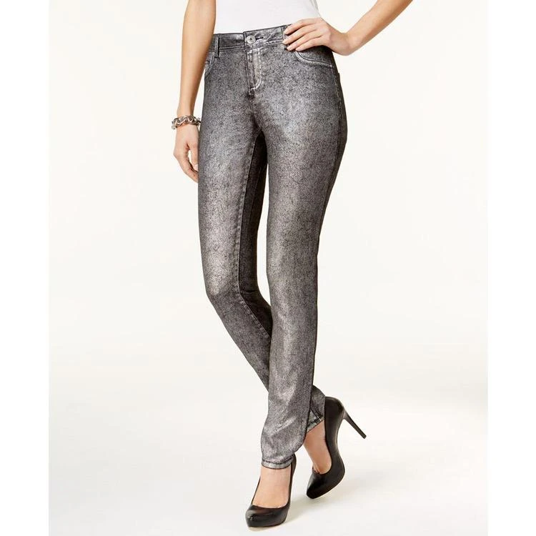 商品INC International|Metallic Skinny Jeans, Created for Macy's,价格¥374,第1张图片