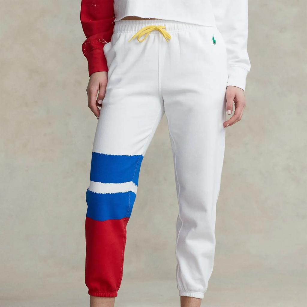 商品Ralph Lauren|Polo Ralph Lauren Women's Ng Po Pnt-Ankle-Athletic Sweatpants - White Multi,价格¥1051,第6张图片详细描述