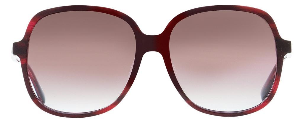 商品Longchamp|Longchamp Women's Square Sunglasses LO668S 514 Marble Rouge 58mm,价格¥408,第4张图片详细描述