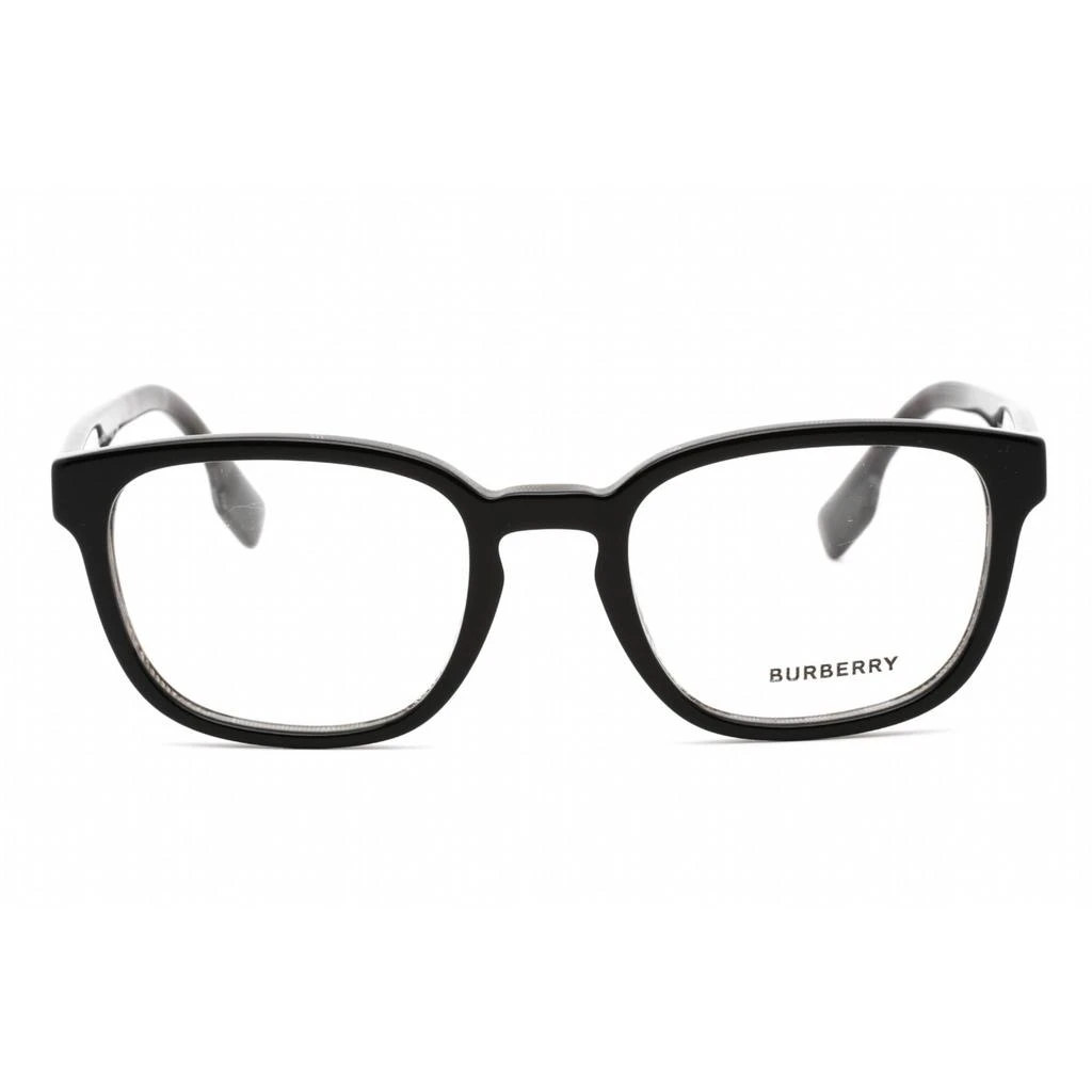 商品Burberry|Burberry Unisex Eyeglasses - Black/Charcoal Check Plastic Rectangular | 0BE2344 4077,价格¥896,第2张图片详细描述