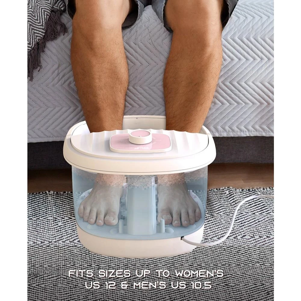 SLF Deluxe Heated Portable Bubble Bath Foot Massager 商品