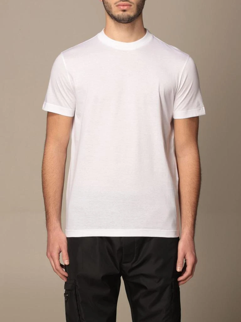 商品Prada|PRADA classic crewneck t-shirt white,价格¥4937,第3张图片详细描述