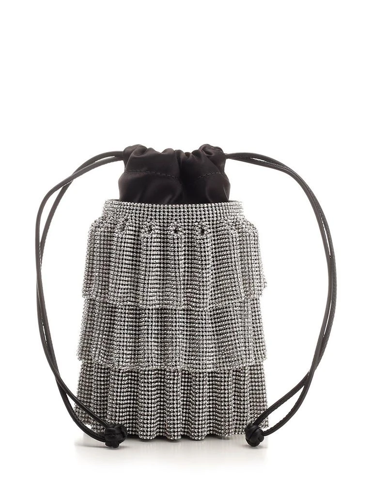 商品Alexander Wang|Alexander Wang Embellished Drawstring Bucket Bag,价格¥5866,第1张图片