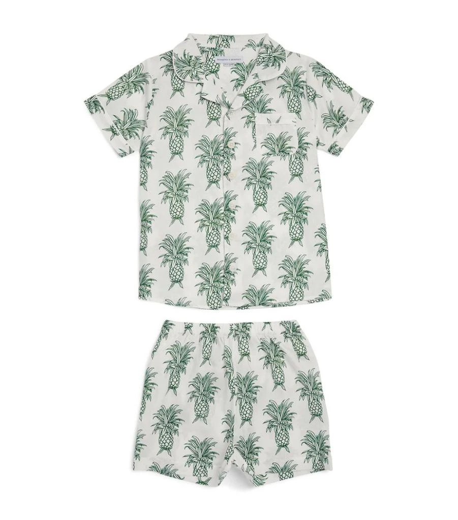 商品Desmond & Dempsey Kids|Howie Print Pyjama Set (2-11 Years),价格¥694,第1张图片