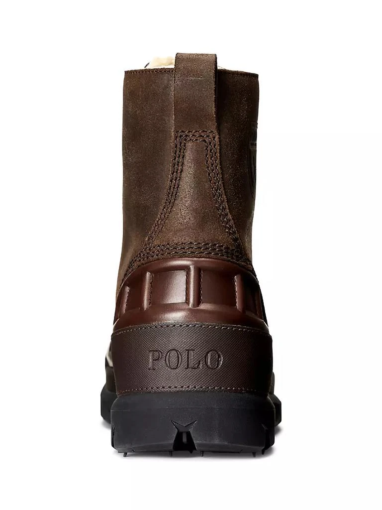 商品Ralph Lauren|Oslo High II Leather Lug Sole Boots,价格¥1476,第3张图片详细描述