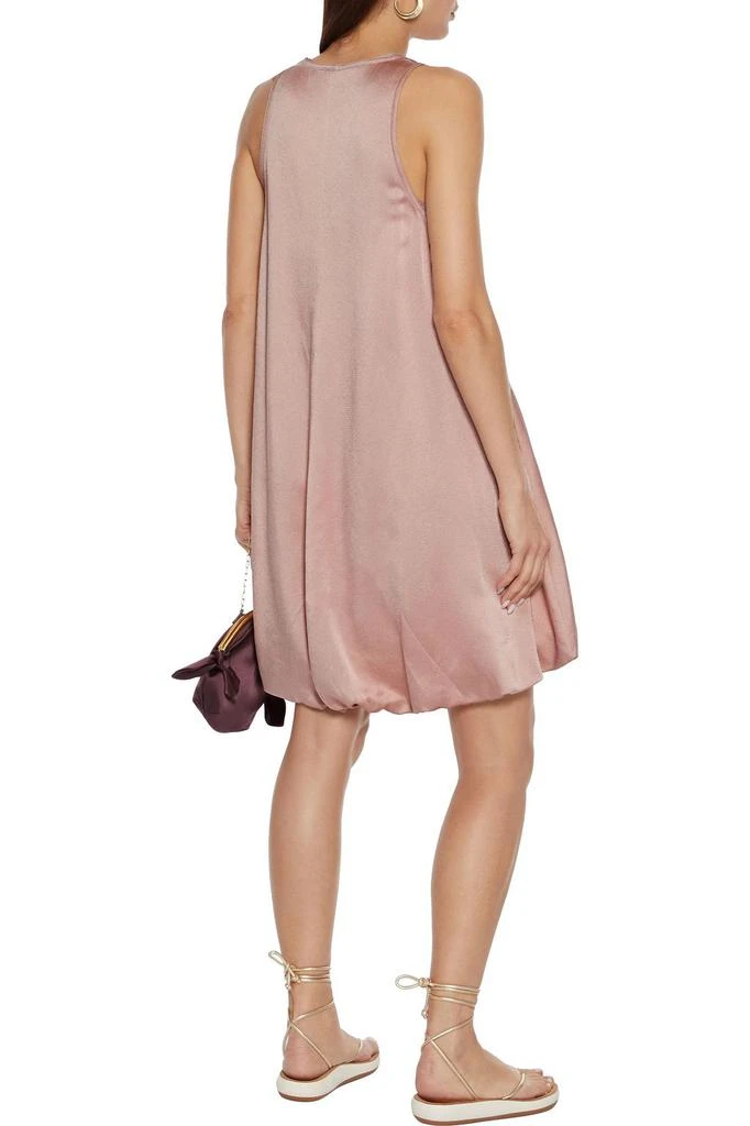 商品Valentino|Layered hammered-satin mini dress,价格¥6301,第1张图片