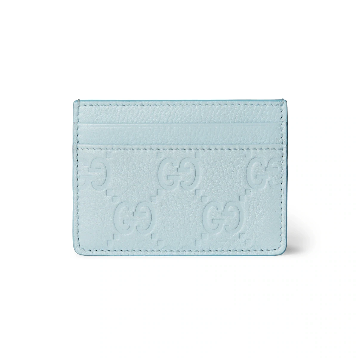 商品Gucci|【预售】 古驰 24秋冬 女士 卡包 GG EMBLEM系列卡片夹 815883 AAEEM 4950,价格¥3373,第1张图片