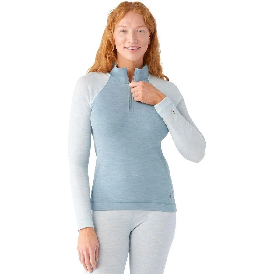 商品SmartWool|Classic Thermal Merino 1/4-Zip Baselayer - Women's,价格¥557,第1张图片
