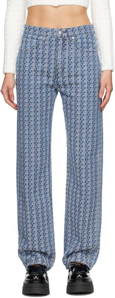 商品Alexander Wang|Blue Pattern Jeans,价格¥3820,第1张图片