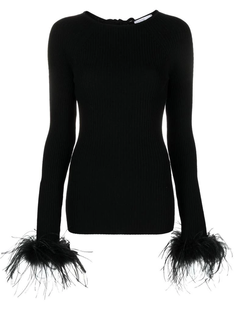 商品GIUSEPPE DI MORABITO|GIUSEPPE DI MORABITO - Wool Feathers Sweater,价格¥1967,第1张图片