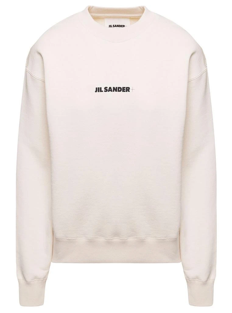 商品Jil Sander|Jil Sander+ Logo Printed Crewneck Sweatshirt,价格¥2384,第1张图片