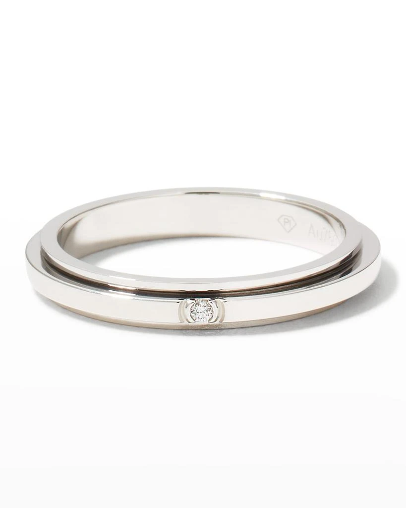 商品PIAGET|White Gold Possession 1-Diamond 2.8mm Ring, EU 51 / US 5.75,价格¥13502,第1张图片