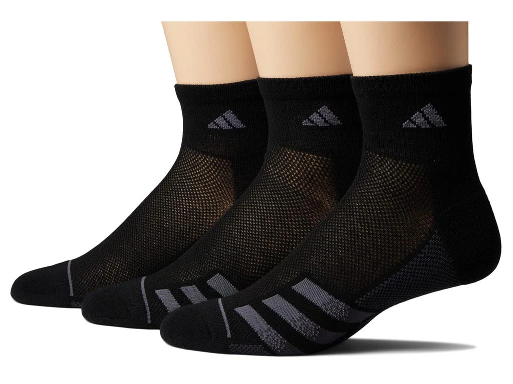 商品Adidas|Superlite Stripe 3 Quarter Socks 3-Pair,价格¥84,第1张图片