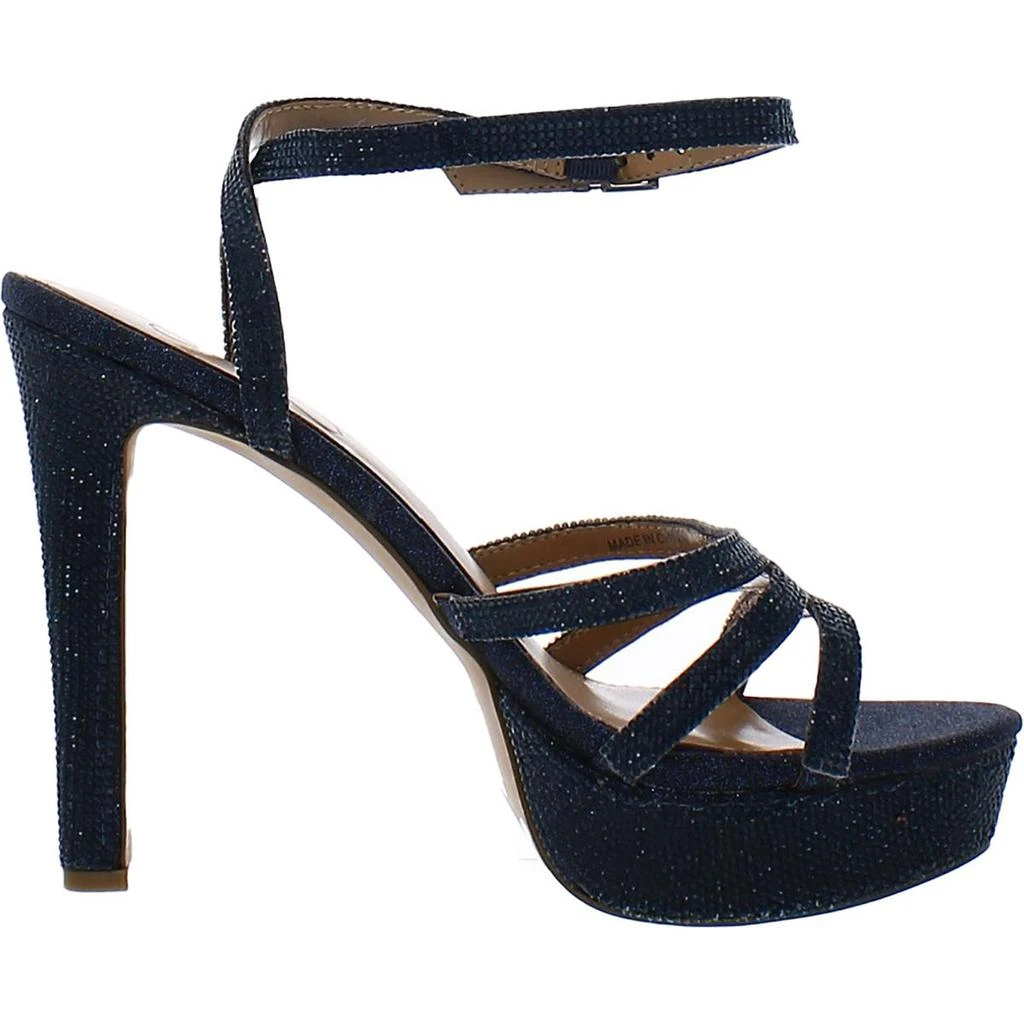 Jessica Simpson Balina Women's Faux Suede Platform Ankle Wrap Dress Sandals 商品