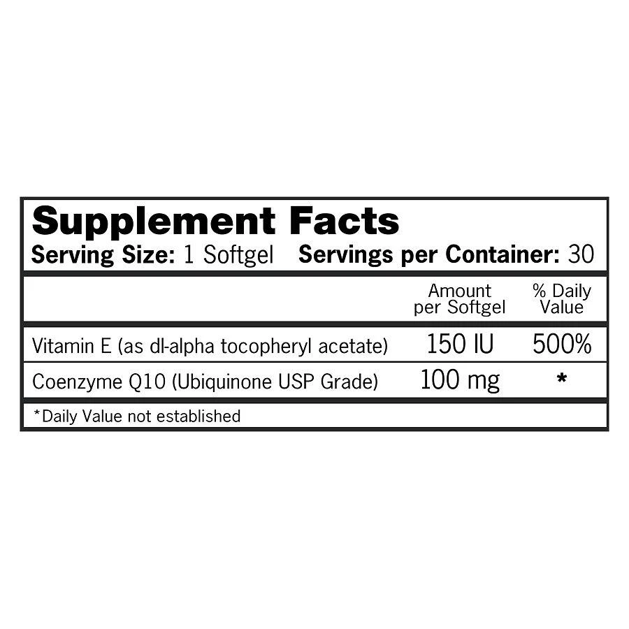 商品Qunol|Ultra 100 mg CoQ10 Dietary Supplement Softgels,价格¥218,第2张图片详细描述