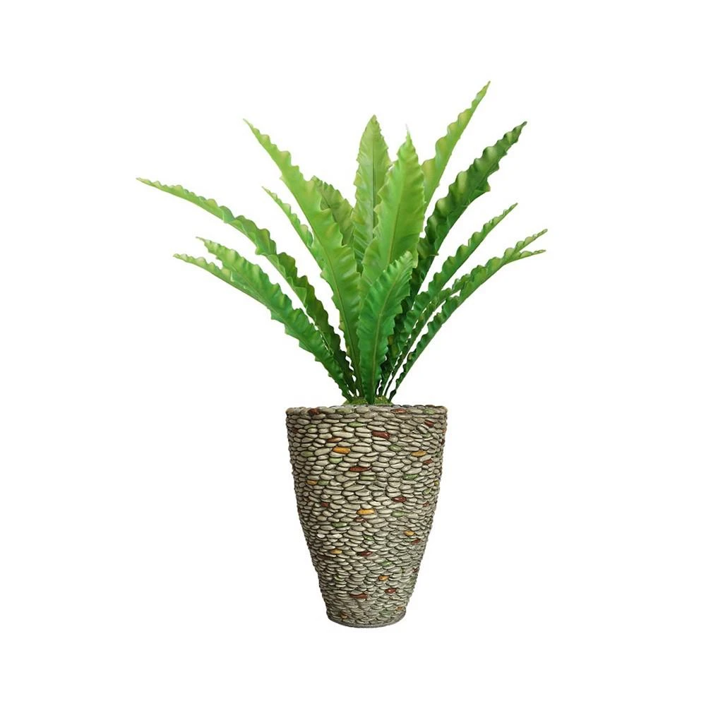 商品Vintage Home|45.5" Real Touch Agave in Fiberstone Planter,价格¥4857,第1张图片