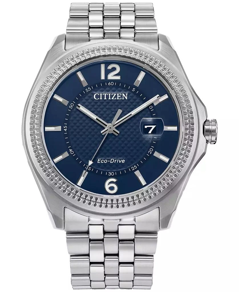 商品Citizen|Eco-Drive Men's Corso Classic Stainless Steel Bracelet Watch 42mm,价格¥1608,第1张图片
