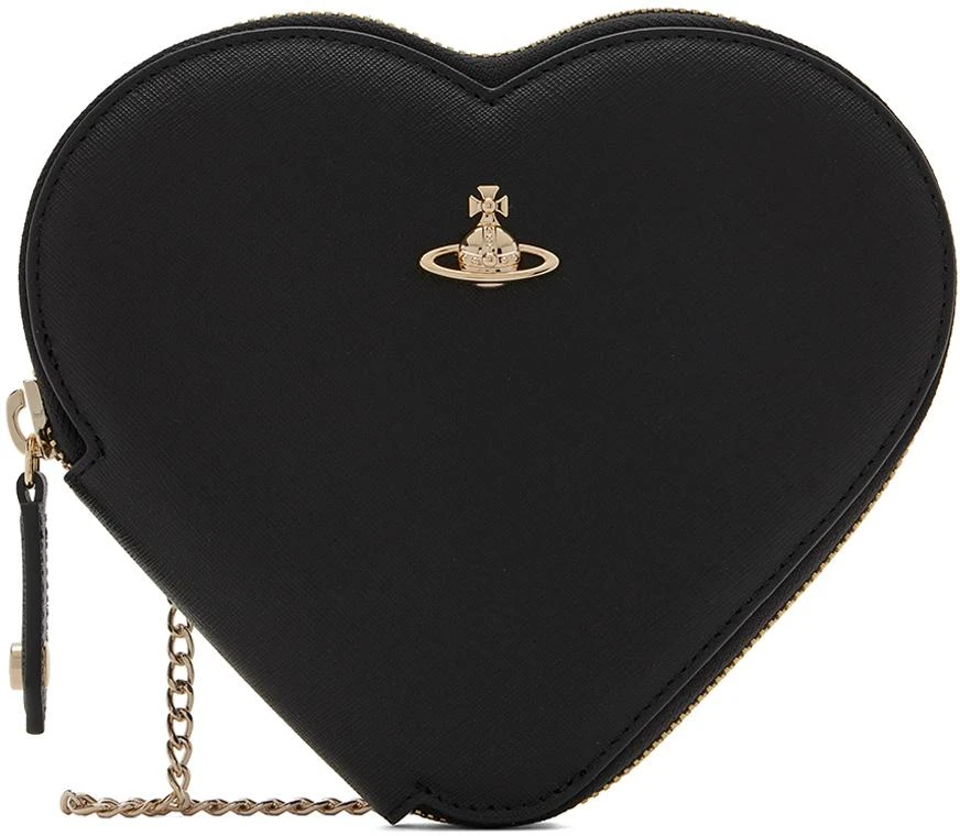 商品Vivienne Westwood|Black New Heart Crossbody Bag,价格¥762,第1张图片