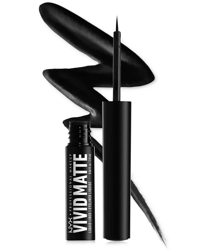 商品NYX Professional Makeup|Vivid Matte Liquid Liner,价格¥68,第3张图片详细描述