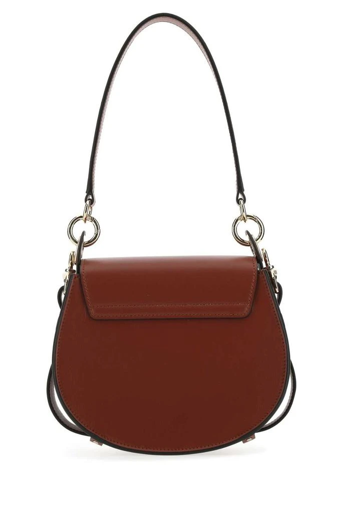 商品Chloé|Chloé Tess Logo Embossed Ring Embellished Shoulder Bag,价格¥8825,第2张图片详细描述