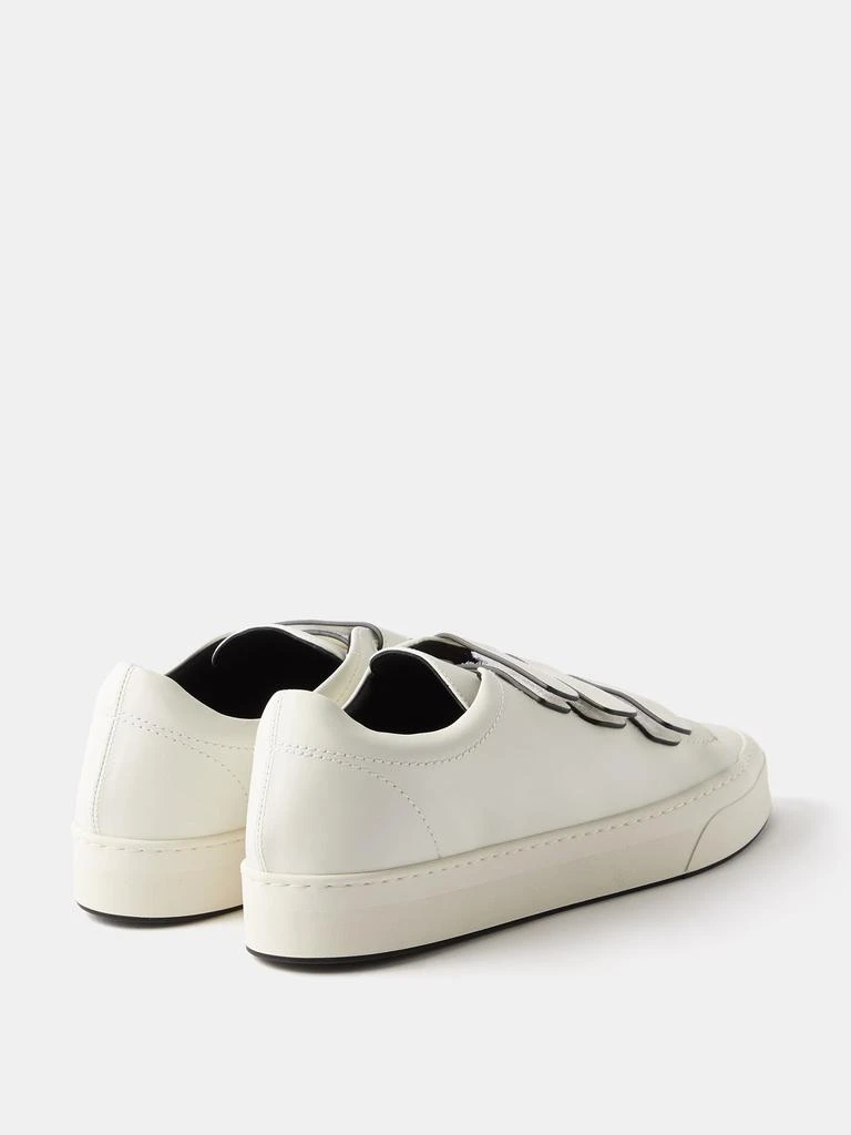 商品The Row|Mary H velcro leather trainers,价格¥7840,第4张图片详细描述