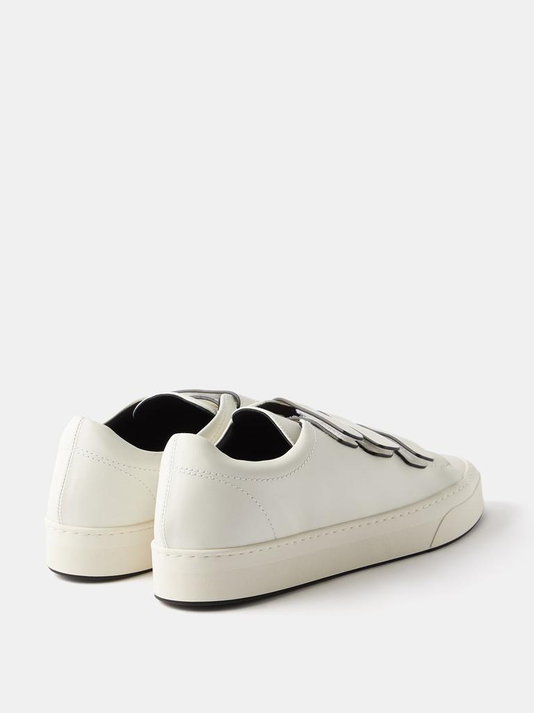 商品The Row|Mary H velcro leather trainers,价格¥6294,第6张图片详细描述