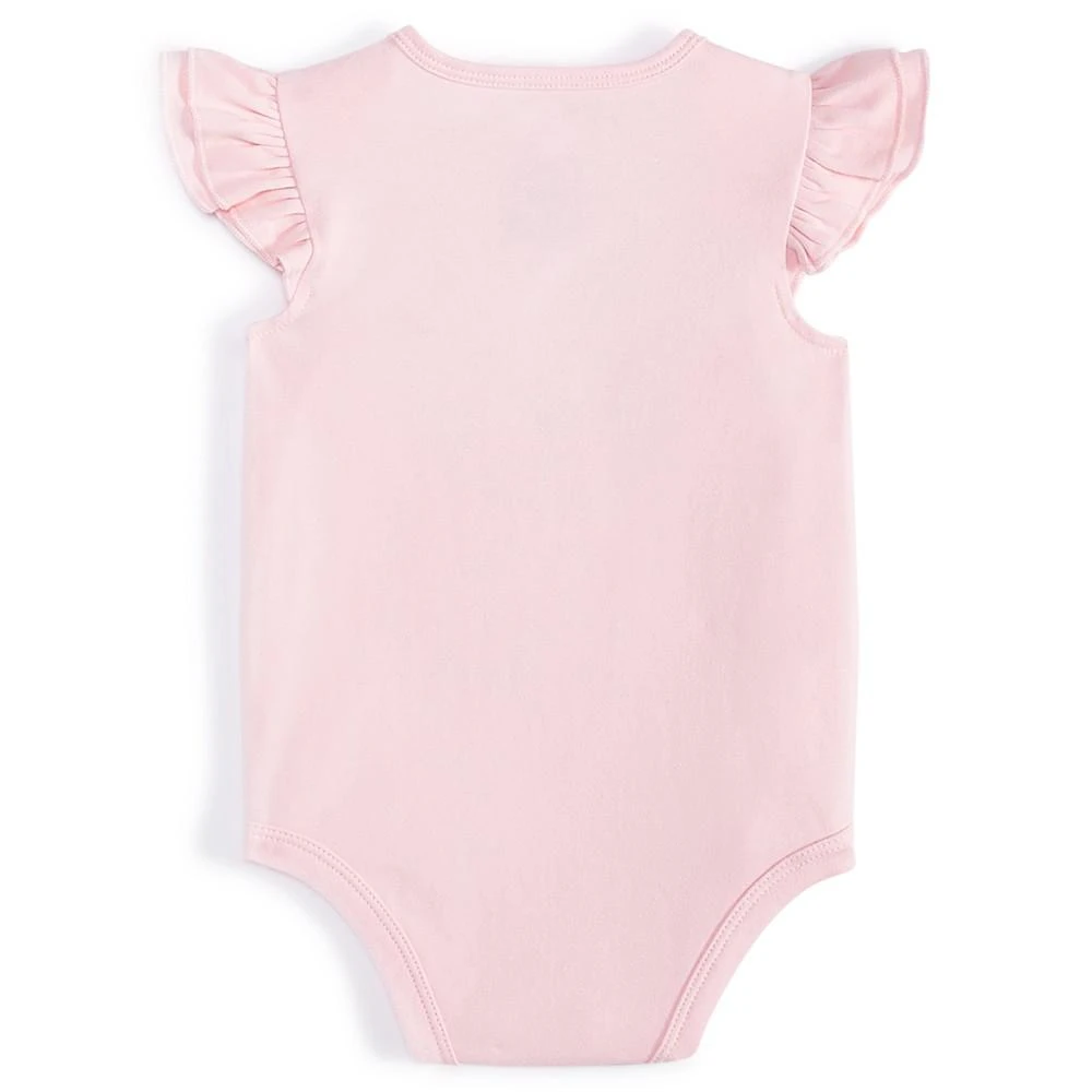 商品First Impressions|Baby Girls Happy Lion Bodysuit, Created for Macy's,价格¥38,第2张图片详细描述