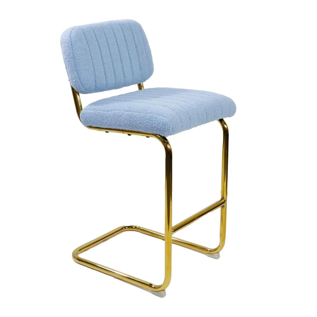Mid-Century Modern Counter Height Bar Stools for Kitchen Set of 2 商品