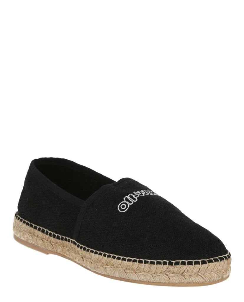 商品Off-White|Logo Canvas Espadrilles,价格¥1350,第3张图片详细描述