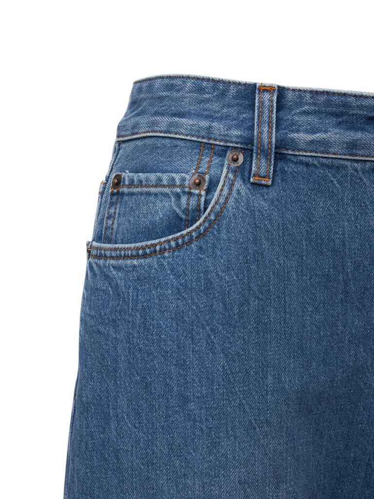 商品The Row|Egli Cotton Denim Wide Leg Jeans,价格¥5809,第5张图片详细描述