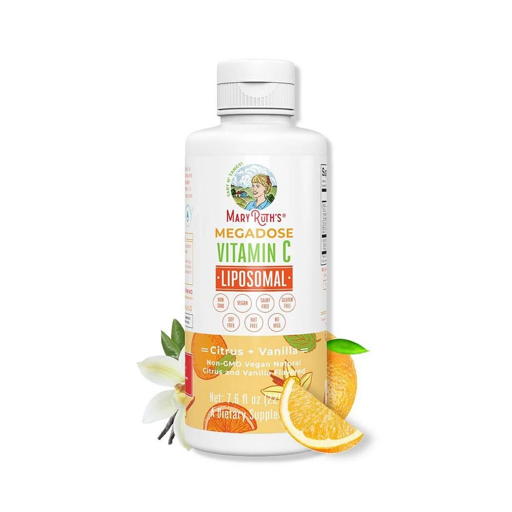 商品MaryRuth Organics|Vitamin C Liposomal, Citrus & Vanilla, 8oz,价格¥217,第1张图片