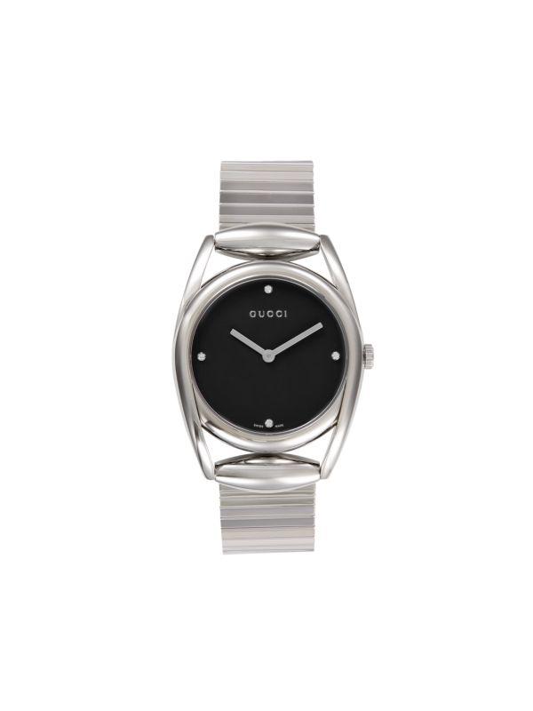 Shop Horsebit Stainless Steel & 0.02 TCW Diamond Bracelet