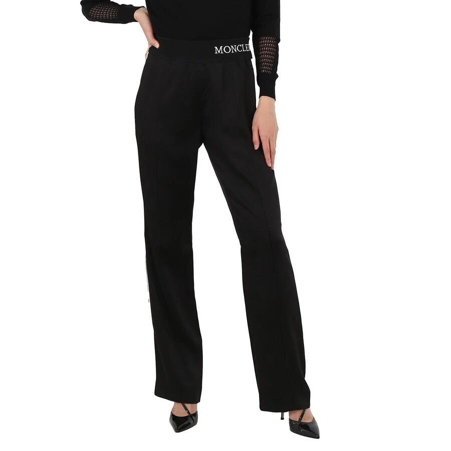 商品Moncler|Ladies Side Stripe Tracksuit Pants in Black,价格¥2019,第1张图片