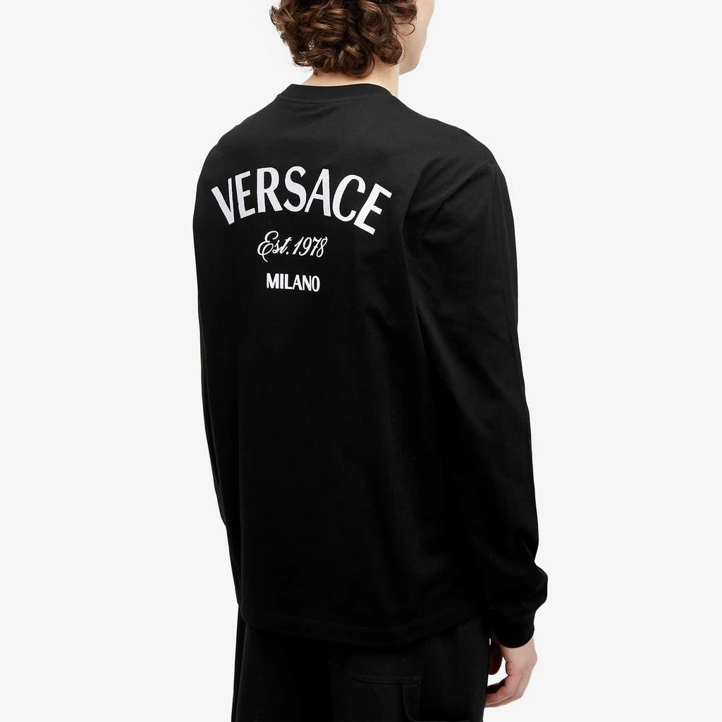 商品Versace|Versace Milano L/S Tee,价格¥5403,第3张图片详细描述
