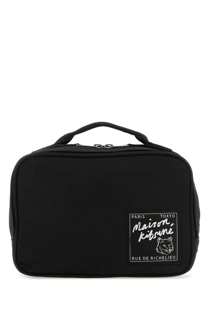 商品Maison Kitsune|Black Nylon Belt Bag,价格¥1783,第1张图片