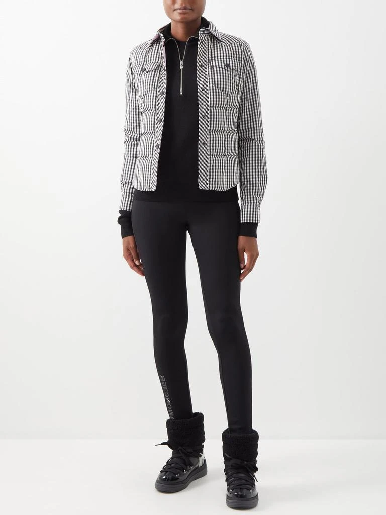 商品Moncler|Nangy check quilted down mid-layer jacket,价格¥3402,第2张图片详细描述