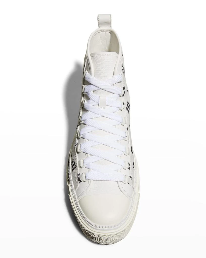 商品AMIRI|Men's Court High-Top Logo Sneakers,价格¥4248,第5张图片详细描述