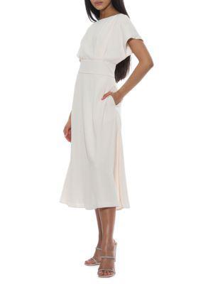 商品ALEXIA ADMOR|Lottie Dolman Sleeve Midi Dress,价格¥574,第5张图片详细描述